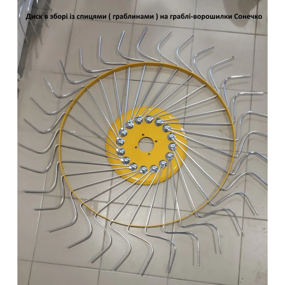 Диск в зборі на  Польську гребку (Сонечко)