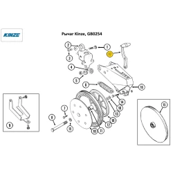Важіль Kinze, GB0254