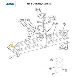 Вал 2-1/8 Kinze, GD10531