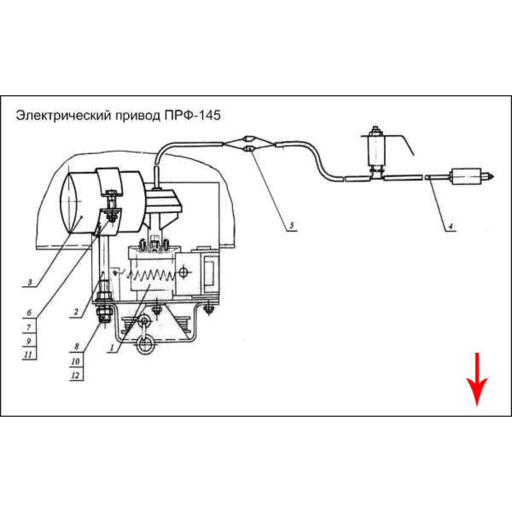 Електропривод ПРФ-145