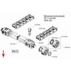 Механізм пресувальний ПРФ-180	