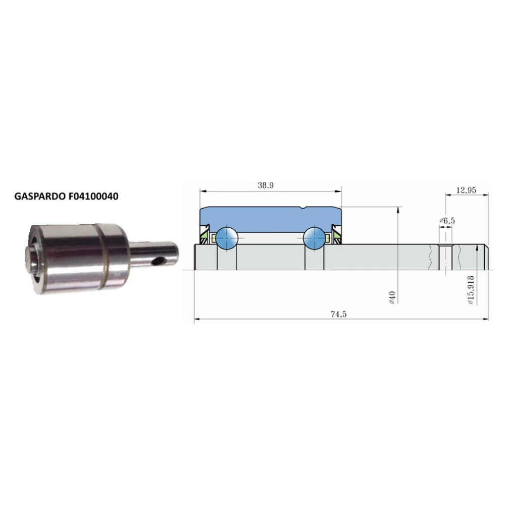 Підшипник Kuhn N00861A0 аналог F04100040