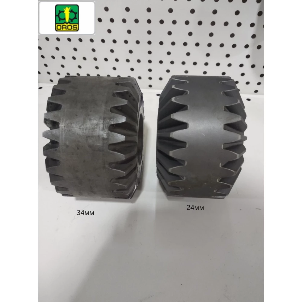 Шестірня шевронна вал 45 мм ширина 24 мм z-24 OROS 1.308.264