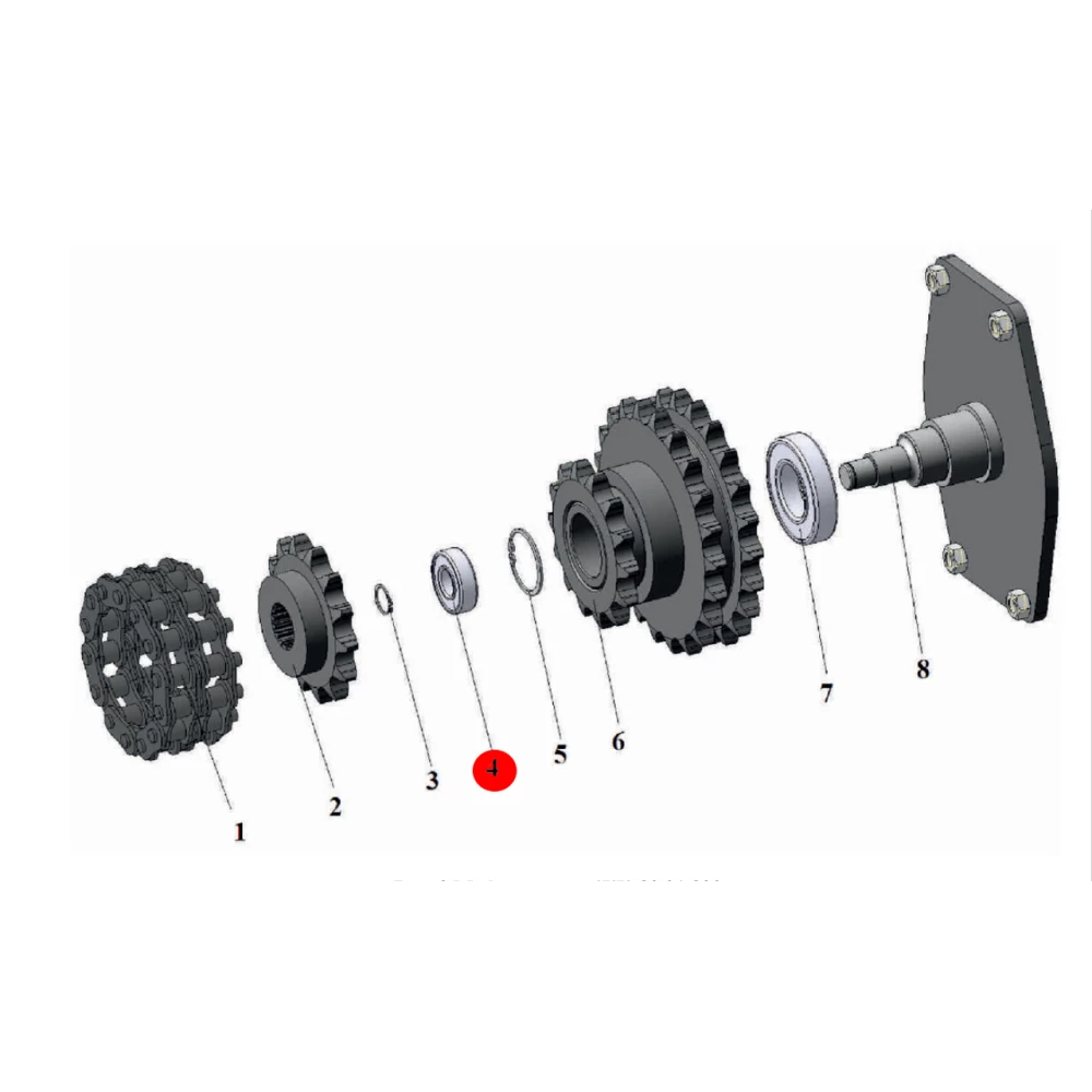 Подшипник 6204 2RS 180204 ГОСТ 8882-75 ЖК-80 KINEX - Словаччина
