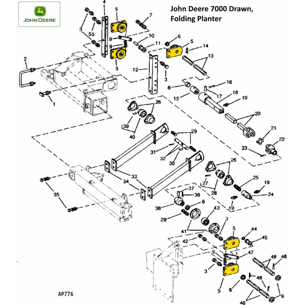 Звездочка John Deere AA30654