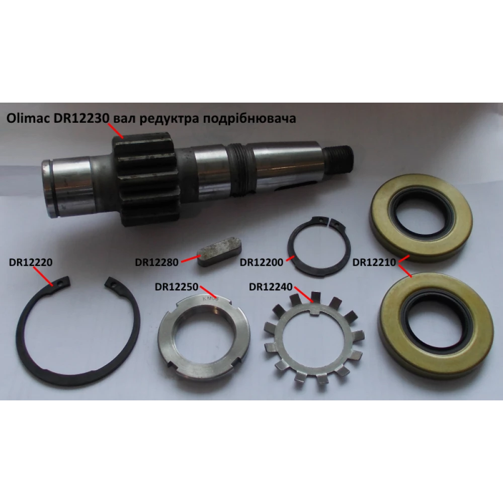 Вал-шестеня Olimac Drago DR12230