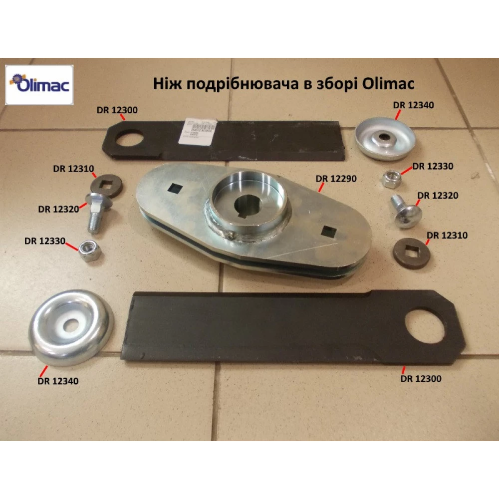 Болт ножа подрібнювача Olimac Drago, DR12320