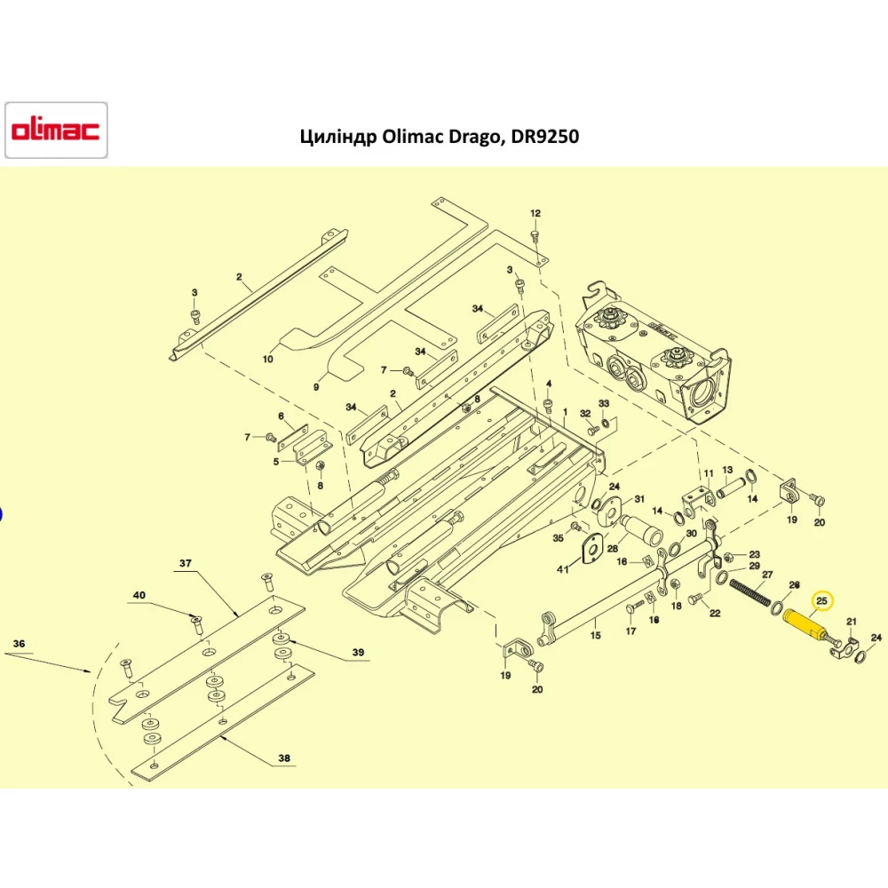 Циліндр Olimac Drago DR9250