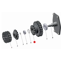 Муфта ланцюгова РК-80.01.840
