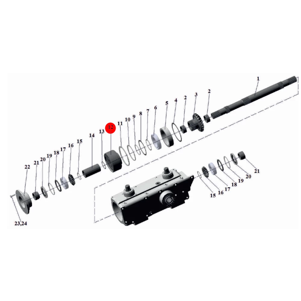 Муфта редуктора РК-80.04.100