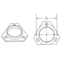 Корпус підшипника John Deere H103264