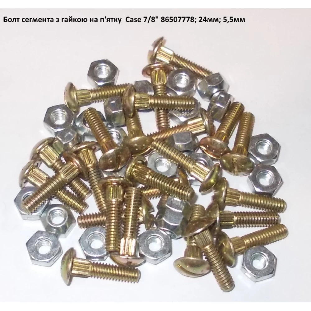 Болт сегмента CASE 23 мм