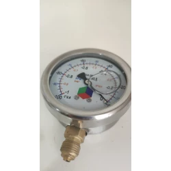 Вакуометр Gaspardo G22270093 (АНАЛОГ), G1/4 (13 мм), 0-100