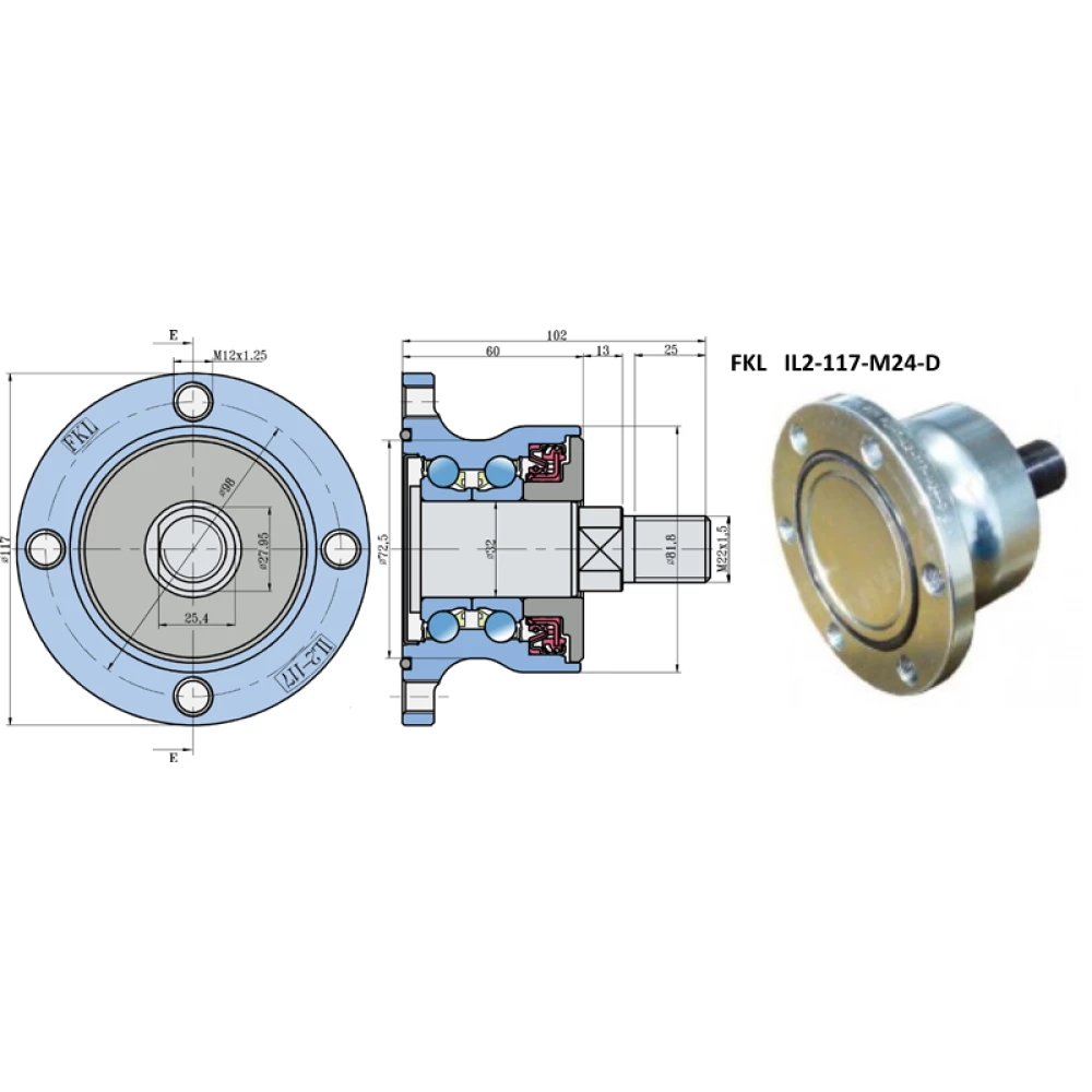 Підшипник IL2117M24D-FKL PHA0004