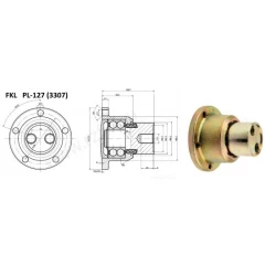 Ступиця 28085600 Horsch PL127