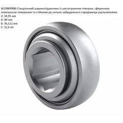 Підшипник John Deere AE37204 аналог W208KRB6 PEER Підшипник John Deere AE37204 аналог W208KRB6 PEER