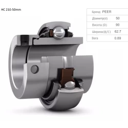 Підшипник John Deere JD10033 аналог GE50KRRB HC210-50 PEER