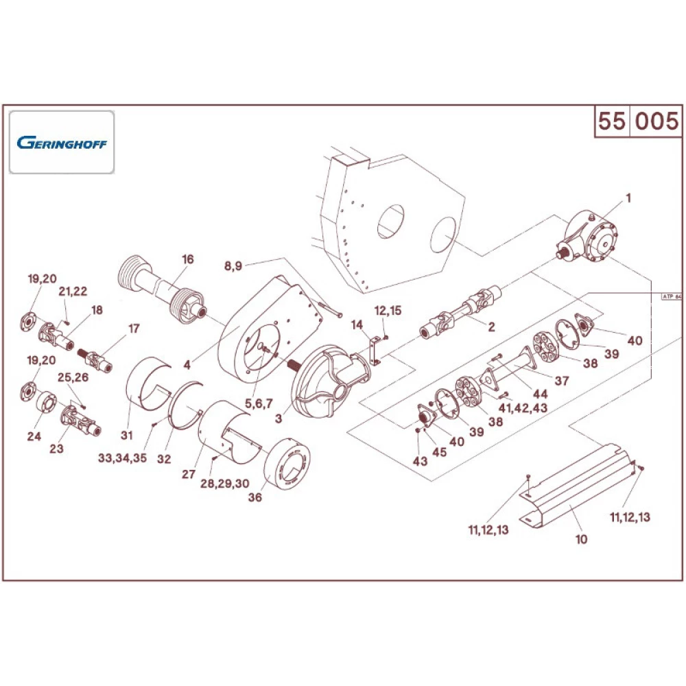 Упругий элемент Geringhoff Rota Disc, 027114