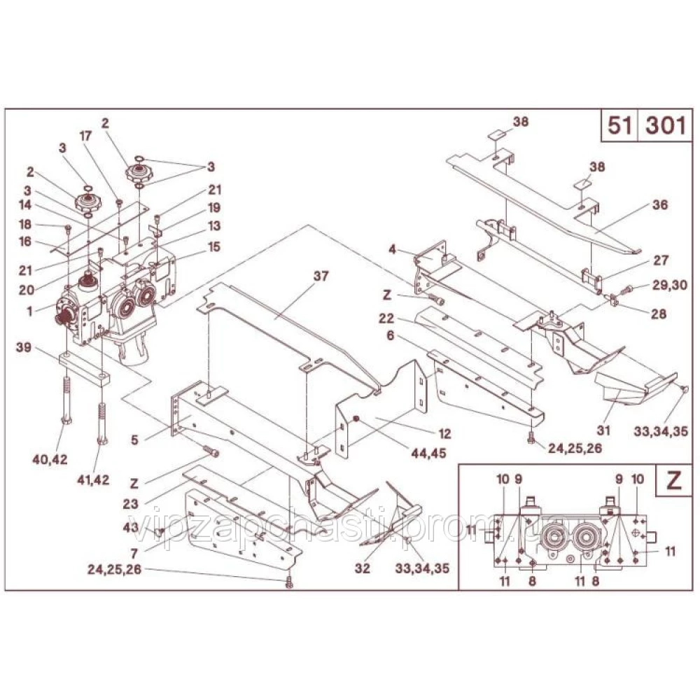 Зірочка Z-10 Geringhoff Mais Star Horizont 032030