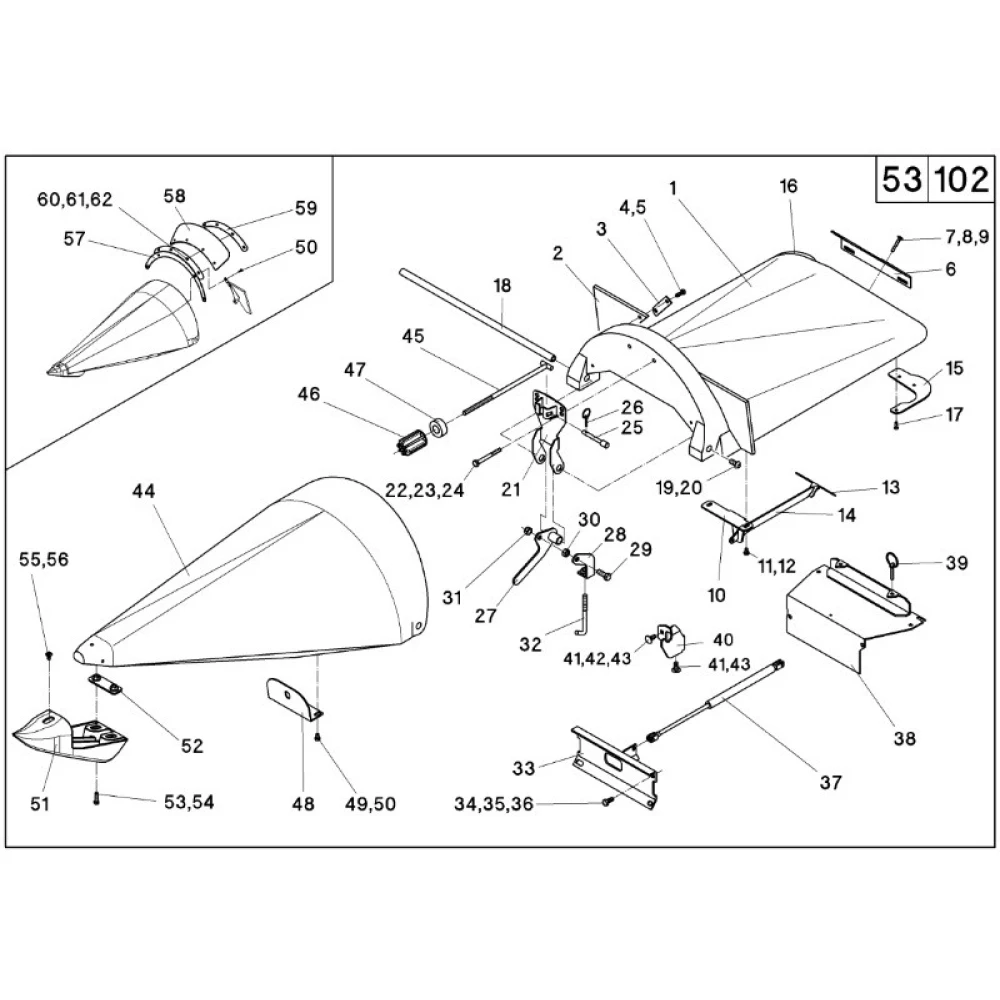 Амортизатор капота Geringhoff Rota Disc 041268