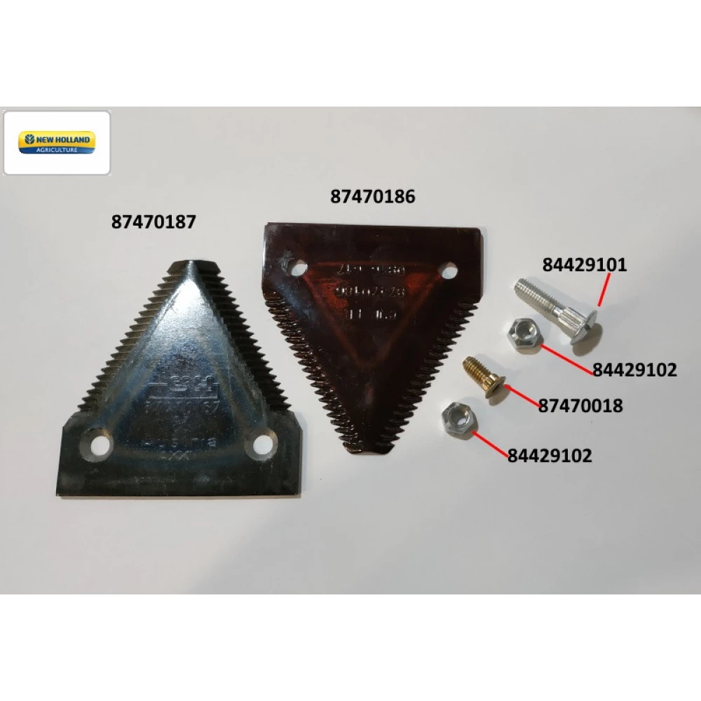 Гайка сегмента NH, М6х1,0 гладка 84429102, 14M7303, 1396