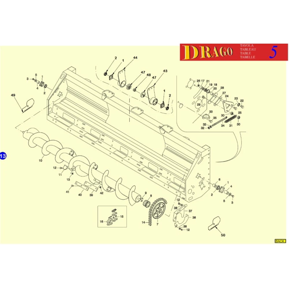 Стопорне кільце DR5370, Olimac Drago