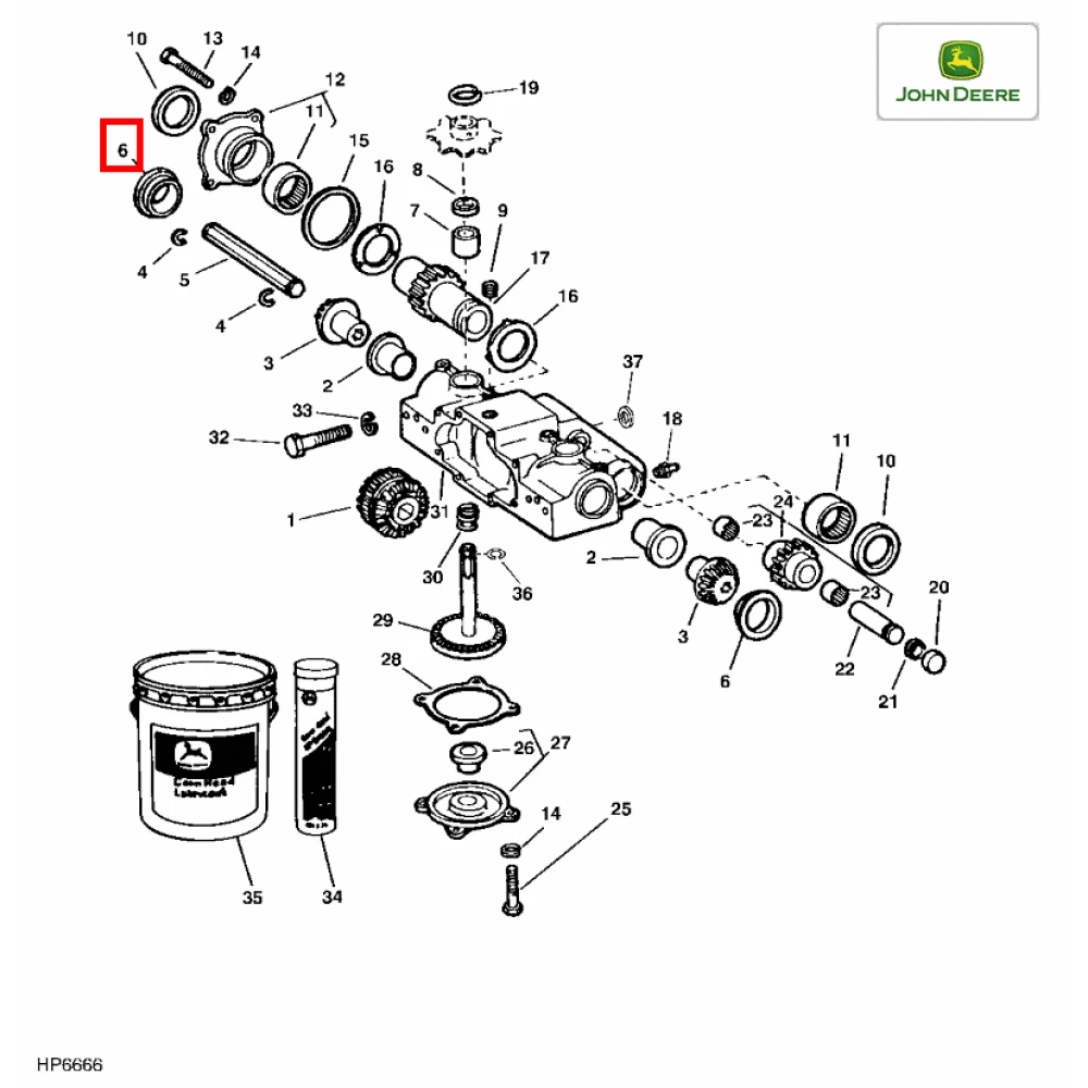 Чохол ущільнювальний JD N102025