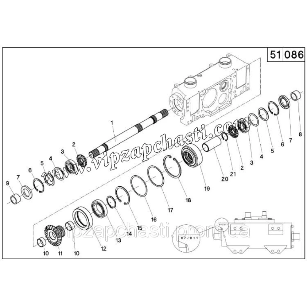 Комплект шестернів Geringhoff RD 502032