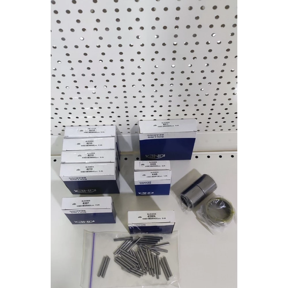 Набор подшипников промежутки МТЗ 80, 82 (с роликами) KINEC (Словакия)