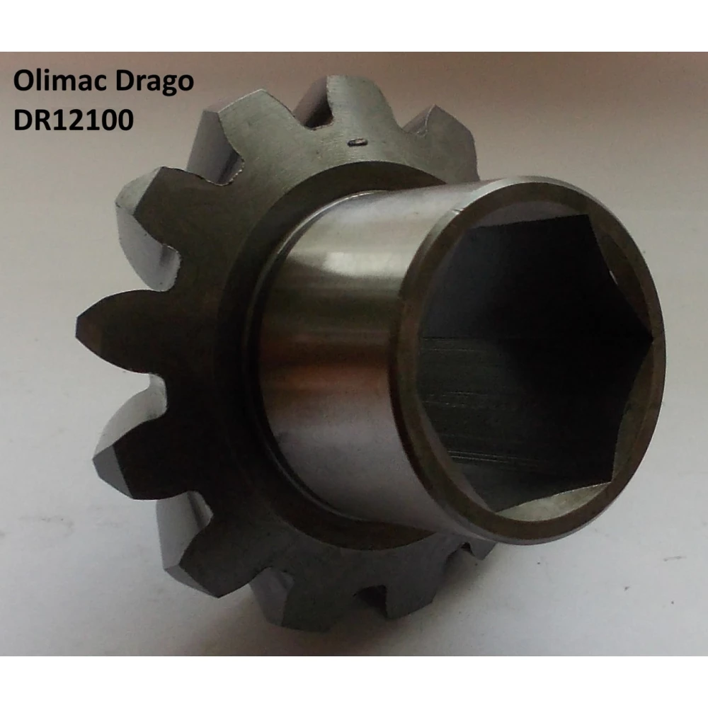 Шестірня конічна редуктора подрібнювача Olimac Drago, DR12100