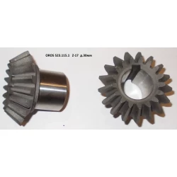 Шестірня z-17 d — 30 мм редуктора приводу вальців OROS 523.115.1 Шестірня z-17 d — 30 мм редуктора приводу вальців OROS 523.115.1