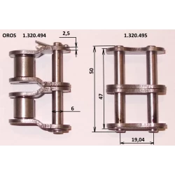 Дзвінок перехідний OROS 1.320.494