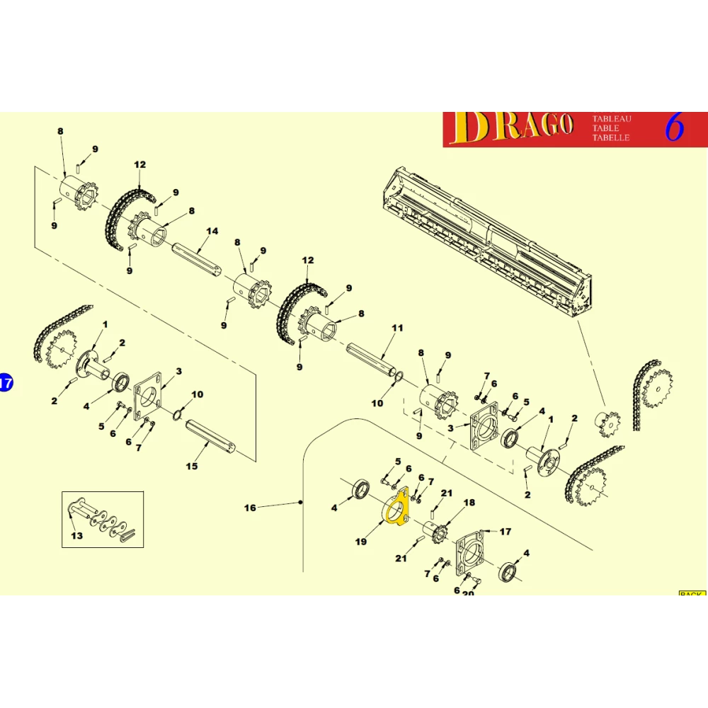 Корпус підшипника Olimak DF6200