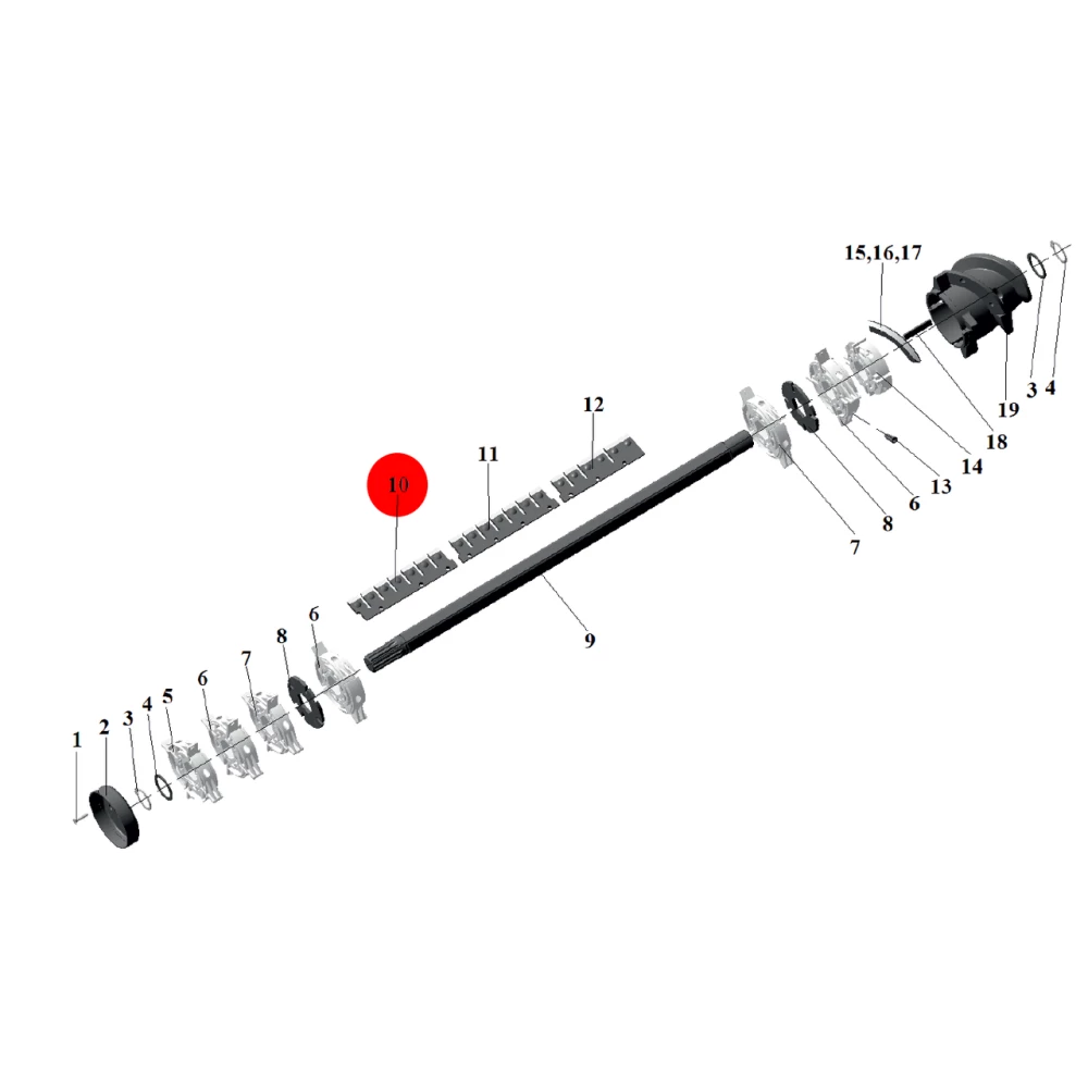 Ніж (з наплавкою) РК-80.05.491 John Greaves